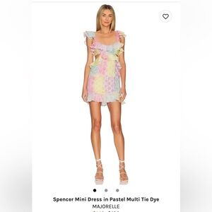 Majorelle tie dye dress